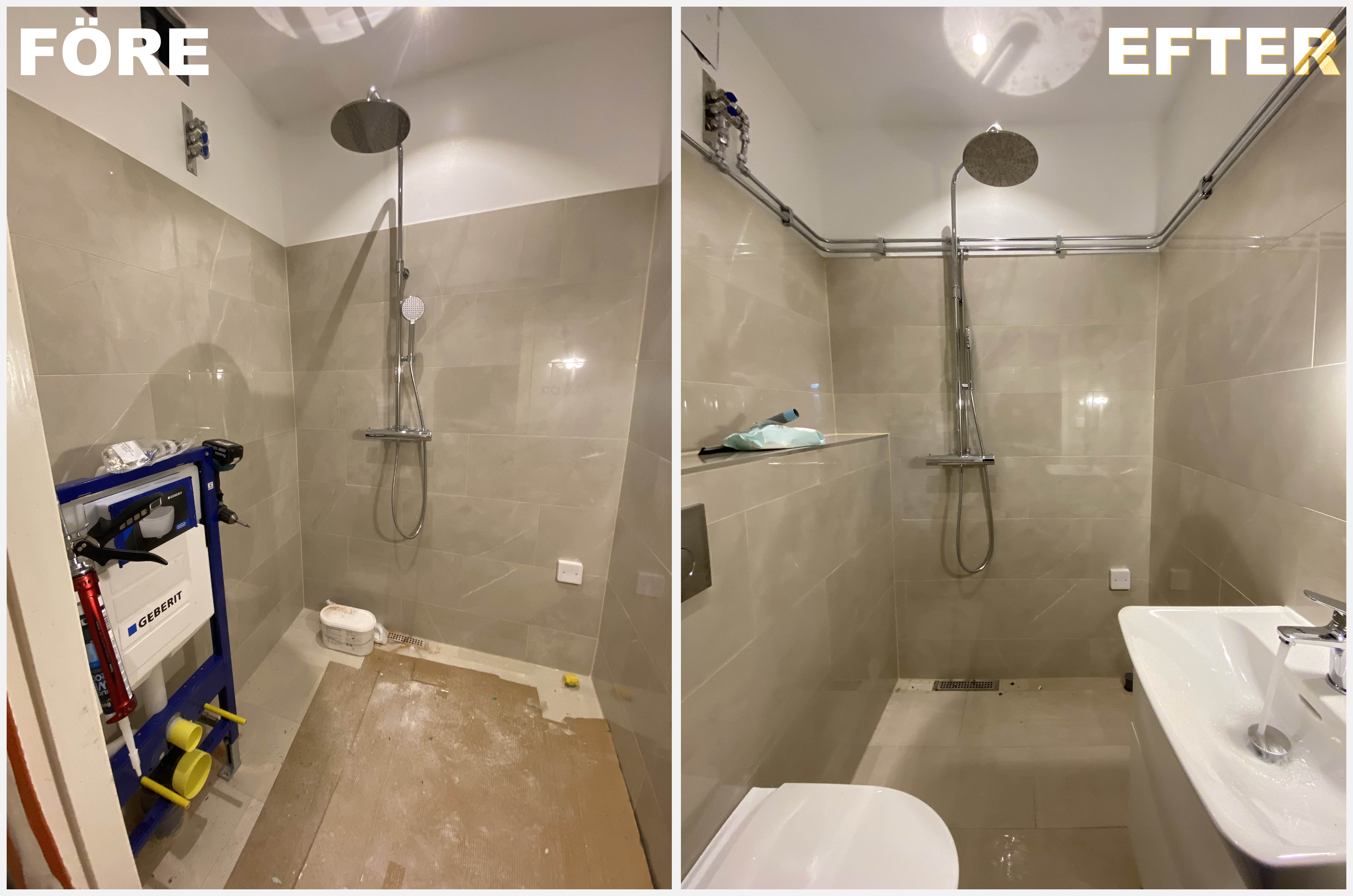 Före/efter renovering